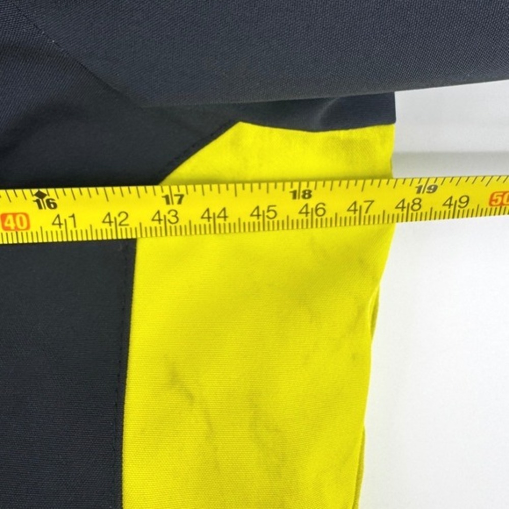 Spyder Boys Challenger Insulated Ski Jacket‎ 12 Black/Yellow/Blue Hooded Coat - Picture 11 of 11